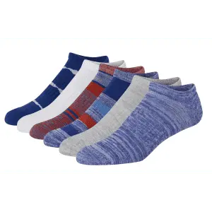 Hanes Men's No Show Socks 6-Pack