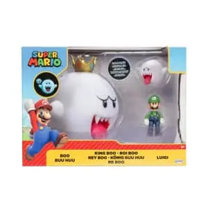Nintendo King Boo w/ Luigi Action Figure Set