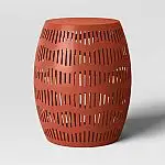 Room Essentials Metal Cutout Round Patio Accent Table