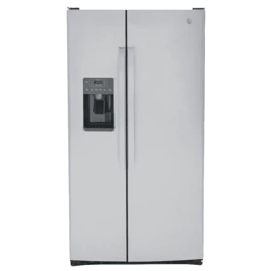 GE 25.3-Cu. Ft. Side-by-Side Refrigerator w/ Ice Maker