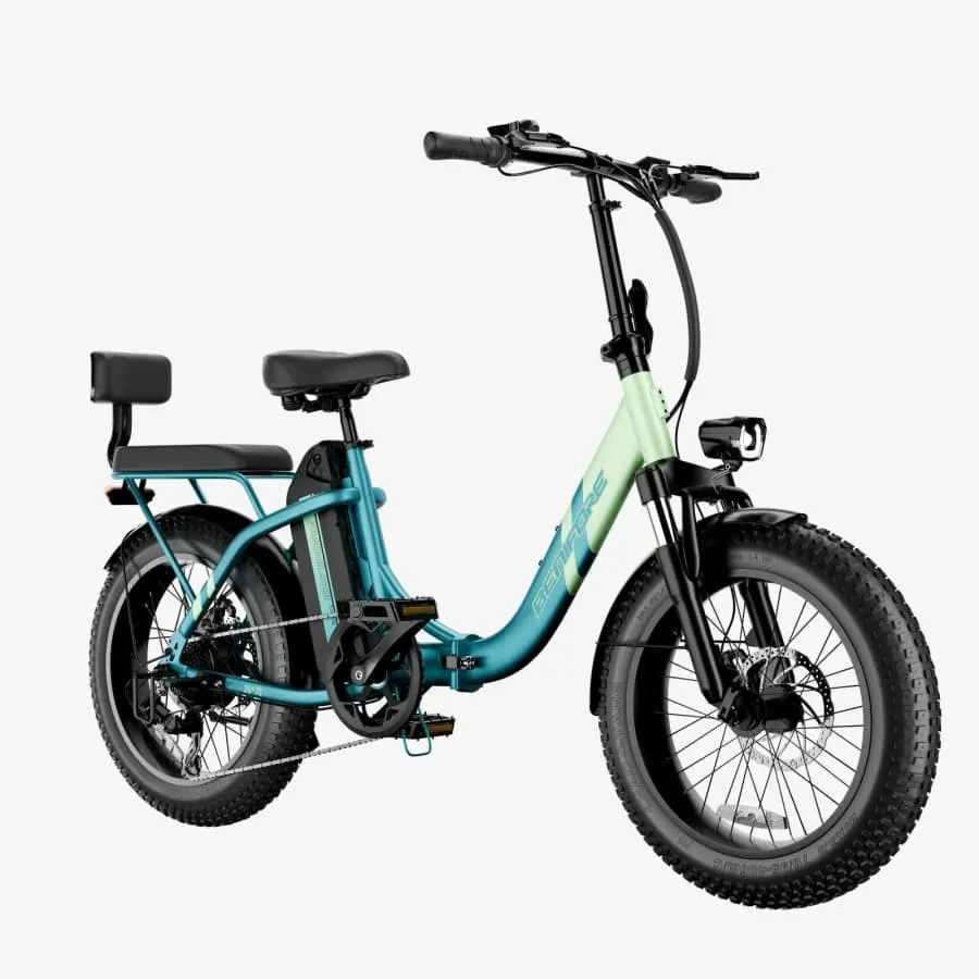Luckeep C23 1,200W 624Wh Foldable Electric Bike w/ Second Seat