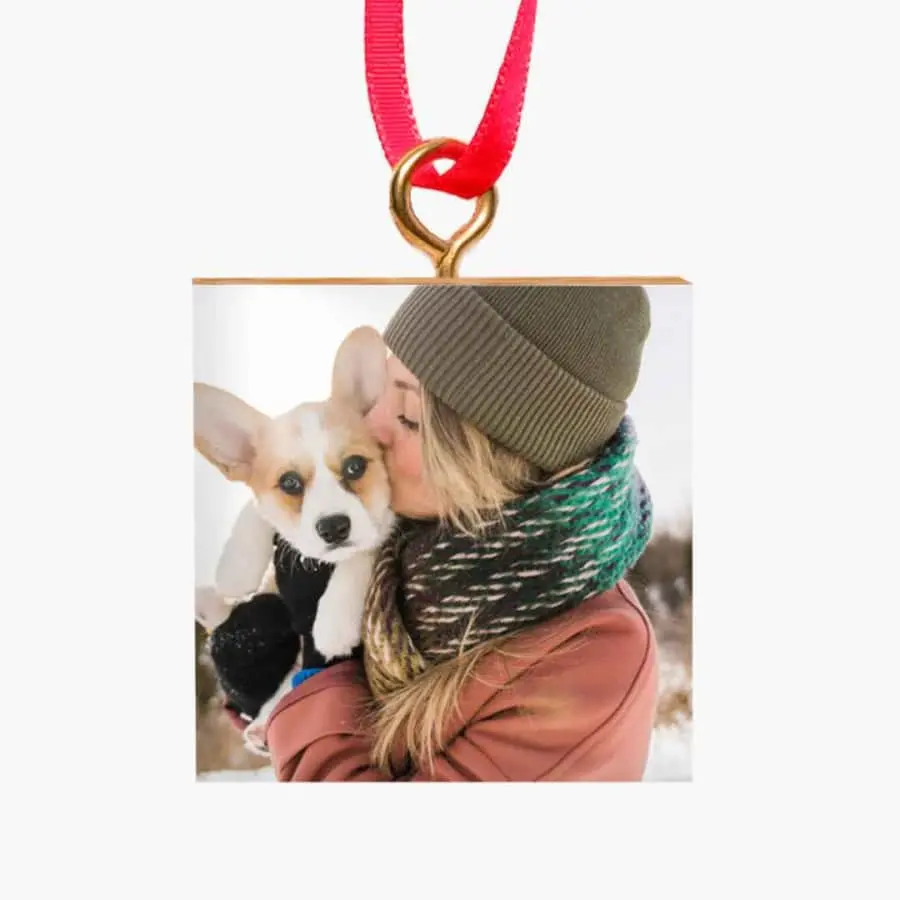 2" x 2" Wood Block Ornaments at Walgreens