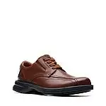 Clarks Mens Gessler Leather Dress Casual Shoes
