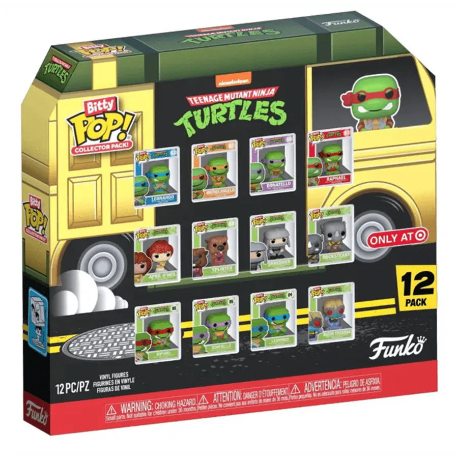 Funko Bitty POP! Teenage Mutant Ninja Turtles Collector 12-Pack