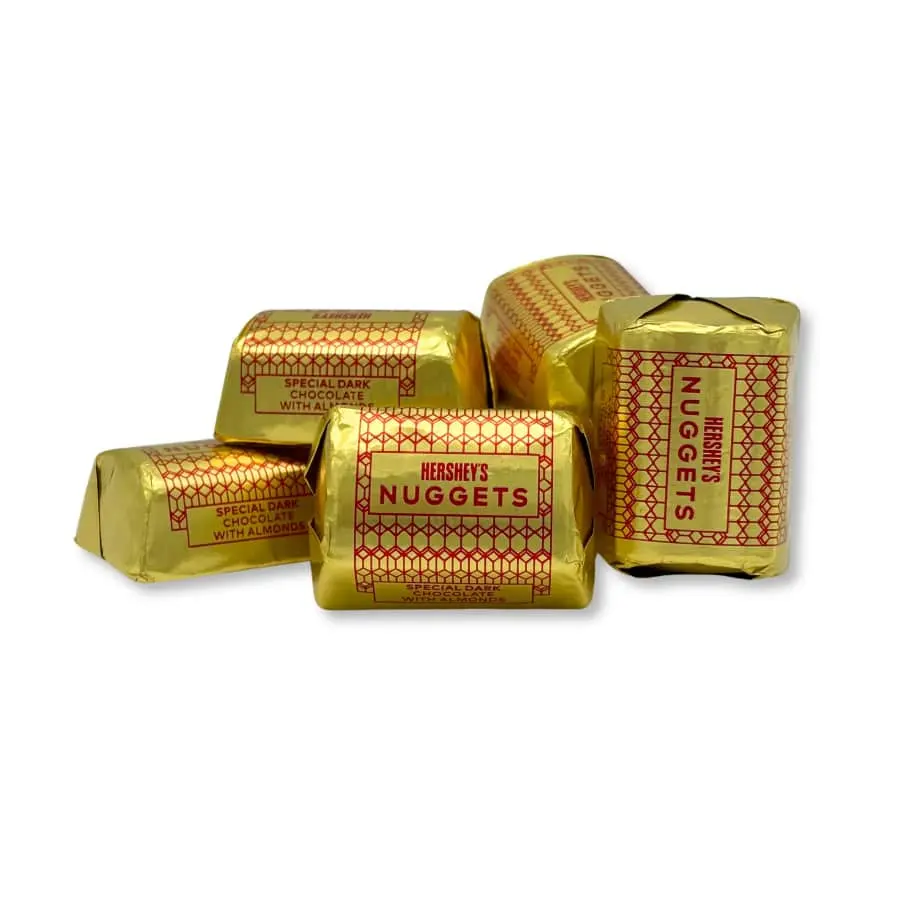 Hershey's Nuggets Special Dark Chocolate With Almonds 5-lb Bag