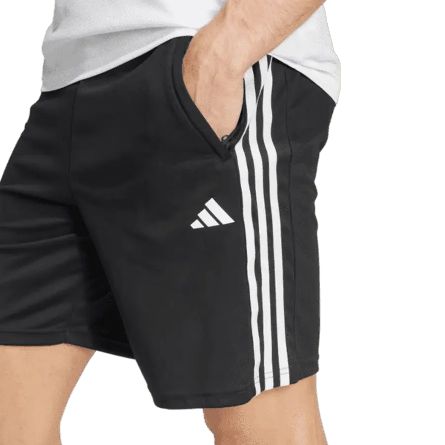 adidas Men's Train Essentials Piqué 3-Stripes Training Shorts