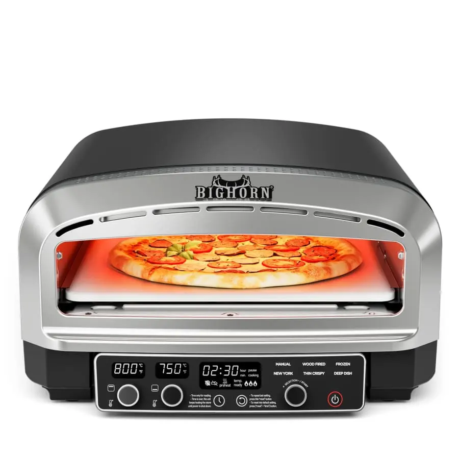 Big Horn Outdoors 14" Indoor Electric Pizza Oven