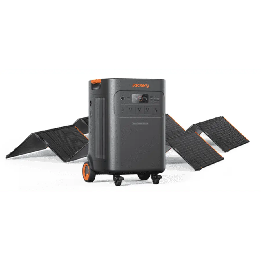 Jackery Explorer 5000 Plus 5,040Wh Portable Power Station w/ Solar Panel 2-Pack