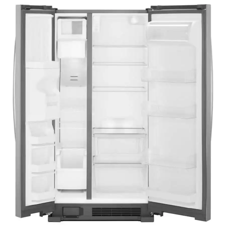 Whirlpool 24.6-Cu. Ft. Side-by-Side Refrigerator with Ice Maker