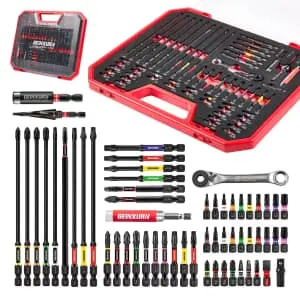 58-Piece Industrial DIY Screwdriver Bit Set
