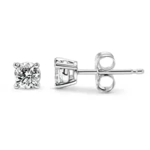 0.25-tcw Round Lab-Grown Diamond 14K Gold Stud Earrings