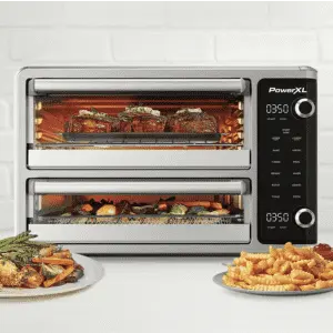 PowerXL Smartsynx 25-Quart Dual Door Air Fryer Oven
