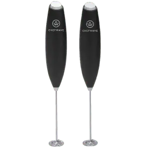 2 ChefWave Handheld Milk Frothers