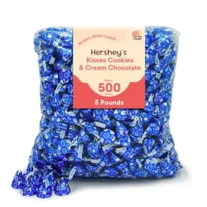 Hershey Kisses Cookies & Cream 5-lb Bag