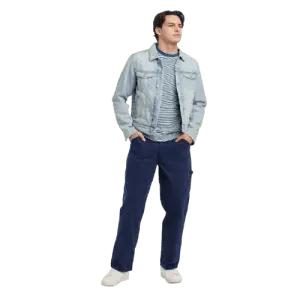 Goodfellow & Co Men's 100% Cotton Relaxed Straight Fit Utility Pants