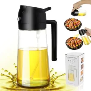 Lovefe 470ml Kitchen Sprayer Oil Bottles