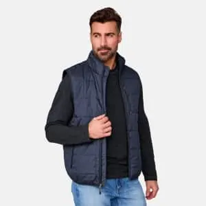 Free Country Men's Maple Maple Creek IV Box Quilted Puffer Vest