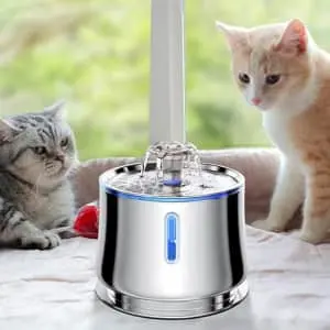 2.5L Automatic Stainless Steel Pet Water Fountain
