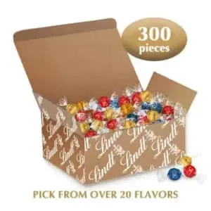 Lindt LINDOR Pick and Mix 300-Piece Truffles Box