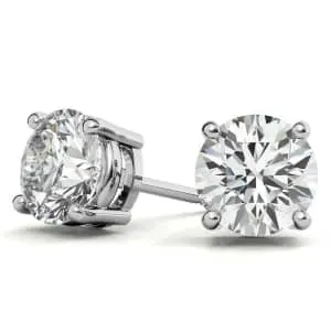 3-tcw Lab Grown Diamond Stud Earrings