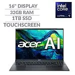 Acer Swift Go 16 Touchscreen Laptop (Ultra 9 32GB 1TB SSD) Refurbished