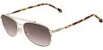 Carrera Gold-Tone Aviator w/ Gradient Lens Sunglasses