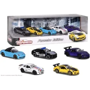 Majorette Porsche Edition 1:64 Scale Vehicle 5-Pack
