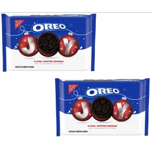 2 Oreo Joy 18.71-oz. Limited Edition Christmas Cookies