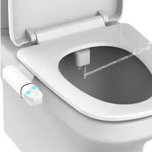 Mechanical Bidet Attachment w/ Dual Nozzle