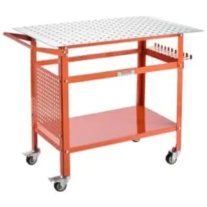 Vevor 40"x24" 800-lbs. Capacity Welding Table w/ Wheels