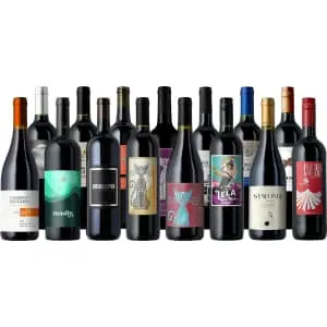 Splash Wines Red Wine Bottles 15-Pack