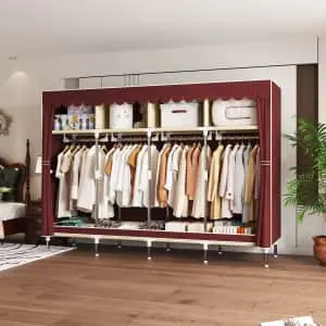 4-Zone Portable Wardrobe