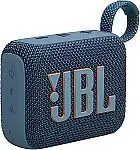 JBL Go 4 Portable Bluetooth Speaker (Blue)