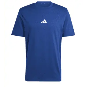 adidas Men's Essentials Small Logo Single Jersey Tee
