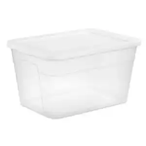 Brightroom 56-Quart Clear Storage Box w/ Lid