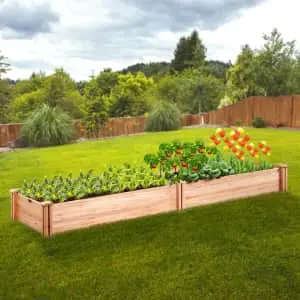 Vevor 95" Wood Raised Garden Bed