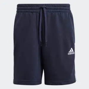 adidas Men's Essentials French Terry 3-Stripes Shorts