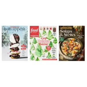 Food Magazines and Books at DiscountMags