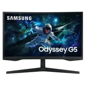 Open-Box Samsung Odyssey G5 27" G55C QHD 165Hz Curved Gaming Monitor