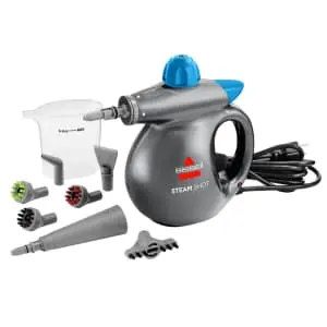Certified Refurb Bissell Steam Shot Handheld Steam Cleaner w/ 7 Tools