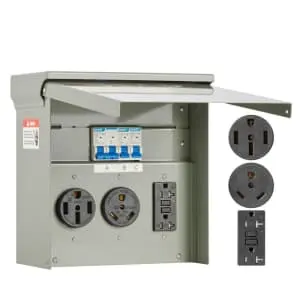 Vevor 20/30/50A Temporary Power Outlet Panel