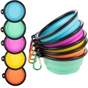 Portable Collapsible Pet Water Bowl