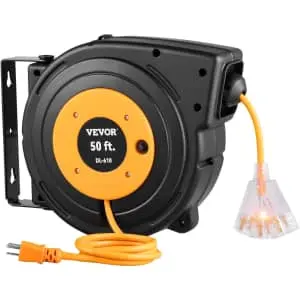 Vevor 50-Ft. Retractable Extension Cord Reel