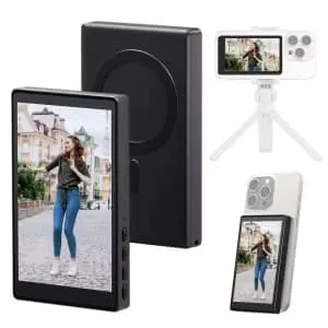 Magnetic Wireless Selfie Monitor w/ Remote Control