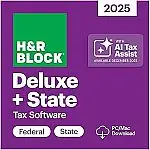 Office Depot 50% off H&R Block Tax Software: Deluxe+State