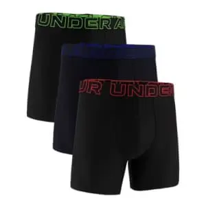 Under Armour Men's UA Performance Tech Boxerjock 3-Pack