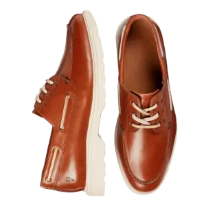 Frye Men's Connor Leather Lace-Up Boat Shoes