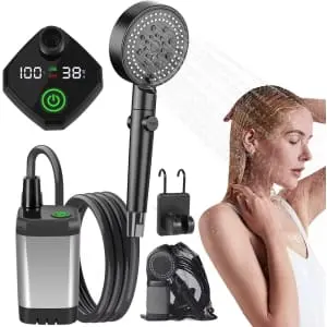 4,500mAh Electric Shower Pump