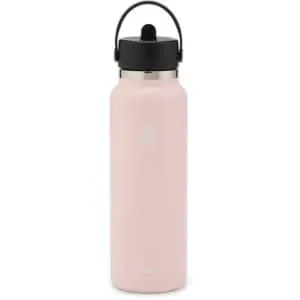 Hydro Flask 40-oz. Wide-Mouth Vacuum Water Bottle with Flex Straw Cap