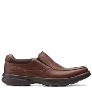 Clarks Mens Bradley Free Leather Shoes